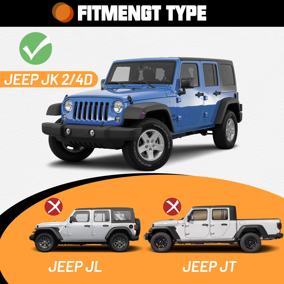 Roof Rack Cargo Basket Overland for 2007-2018 Jeep Wrangler JK JKU Aluminum Luggage Rooftop Storage Carrier